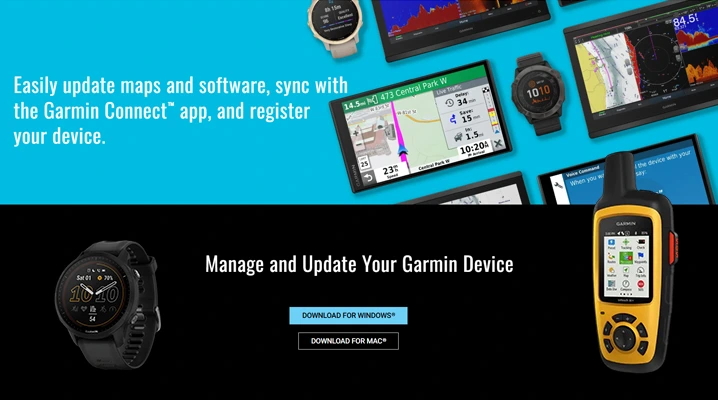 Garmin Connect PC Setup