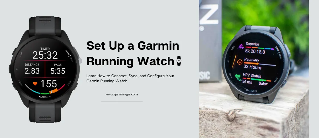 Set Up a Garmin Running Watch